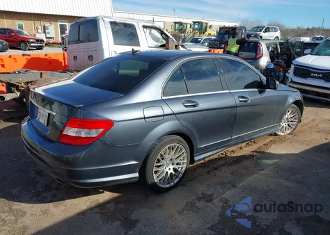 2009 Mercedes-Benz C 350 Sport from USA, damaged, VIN WDDGF56X89R062579